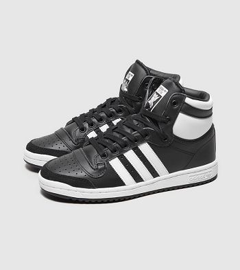 Botasky adidas Originals Top Ten Hi Top Ten Hi - Panske Topanky Čierne | UOI-351702